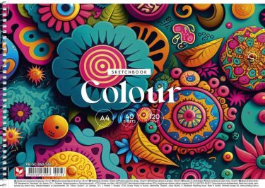 Альбом для малювання, спiраль, 40арк., 120г/м2, Школярик - Альбоми для малювання