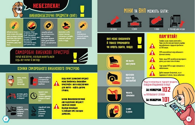 Перший посібник з мінної безпеки. Мінна безпека в інфографіці - фото 4