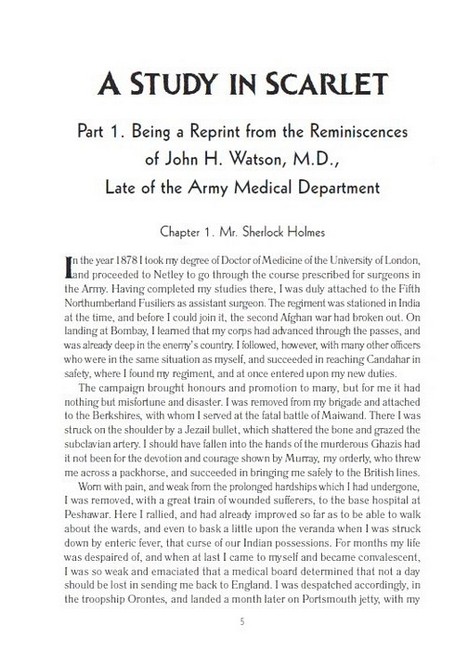 The Complete Stories of Sherlock Holmes. Part 1. A Study in Scarlet. The Sign of the Four. The Hound of the Baskervilles - фото 4