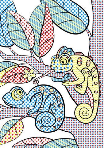 У джунглях. Чарівні водяні розмальовки - фото 3