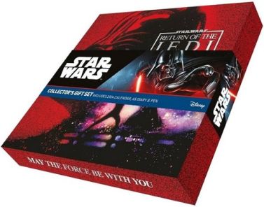 Календар Star Wars 2024 Collectors Gift Box Set (Square Wall Calendar, A5 Diary & Pen) - Календарі