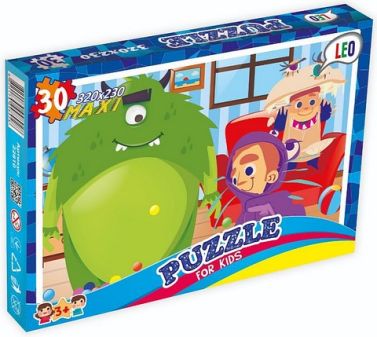 Пазли Strateg LEO LUX. Монстрики - Пазли