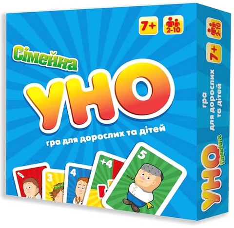 УНО Сімейна 2 в 1. Настільна гра - фото 1