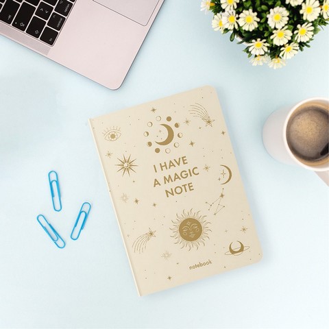 Блокнот I have a magic note бежевий - фото 2