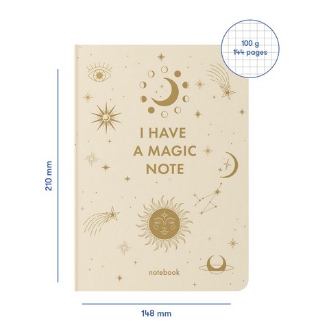 Блокнот I have a magic note бежевий - фото 3