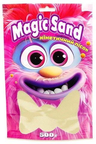 Magic sand. Кінетичний пісок в пакеті класичний, 500 г - фото 1