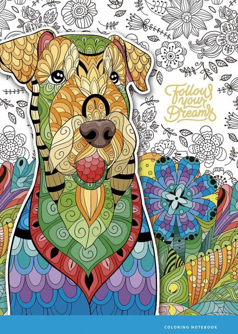 Блокнот для записів 00823, склейка, А5/50арк., у лінію, білий блок, 60г/м2, розмальовка, ВД-лак, Student - фото 3