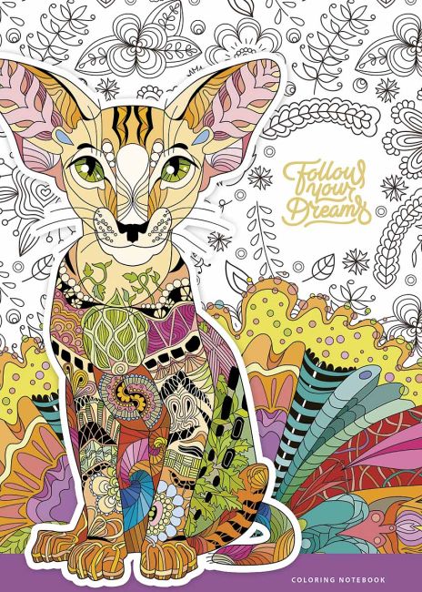 Блокнот для записів 00823, склейка, А5/50арк., у лінію, білий блок, 60г/м2, розмальовка, ВД-лак, Student - фото 4