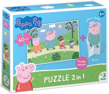 Пазл "Peppa Pig. Прогулянка" з фігуркою - Пазли