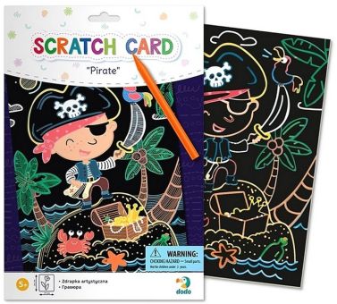 Гравюра "Пірат" - Подарункові набори для дитячої творчості