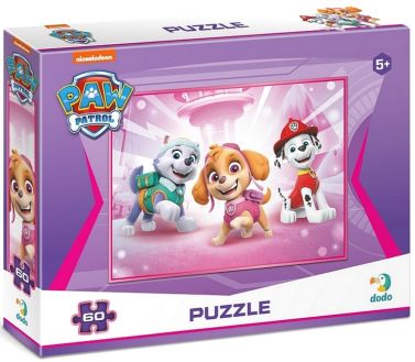 Пазл "Paw Patrol. Еверест, Скай та Маршал"