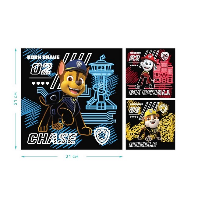 Набір гравюр Paw Patrol. Друзі - фото 5