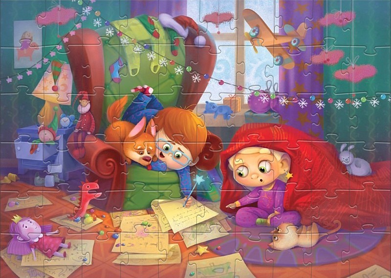 Пазл Лист Санті - фото 3