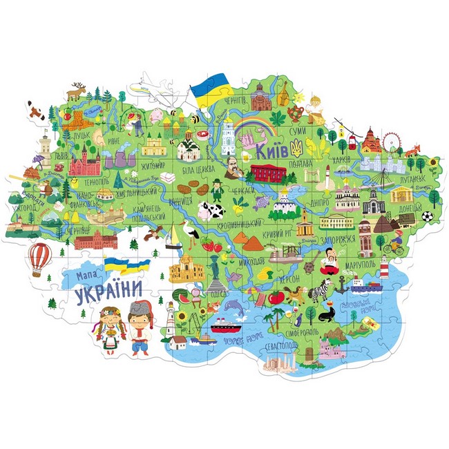 Пазл Мапа України - фото 3