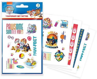 Набір дитячих тимчасових татуювань "Paw Patrol" - Подарункові набори для дитячої творчості