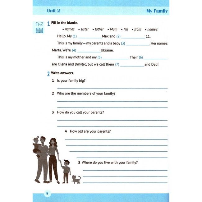 Робочий зошит Англійська мова 5 клас НУШ До підручника Дж. Кости М. Вільямс Авт: Косован О. Вітушинська Н. Вид-во: Підручники і посібни - фото 5