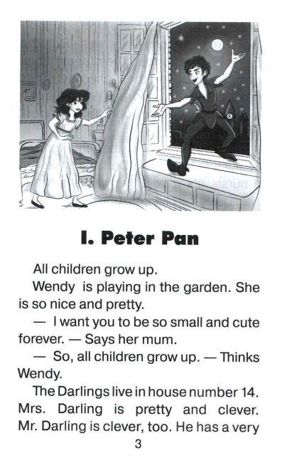 Читаю англійською Пітер Пен / Peter Pan Джеймс Баррі (Еlementary A1/A2) Вид-во: Арій - фото 3