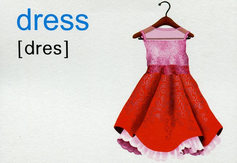 English flashcards Clothes / Одяг Комплект флеш-карток з англійської мови НУШ Вознюк Л. Підручники і посібники - фото 3