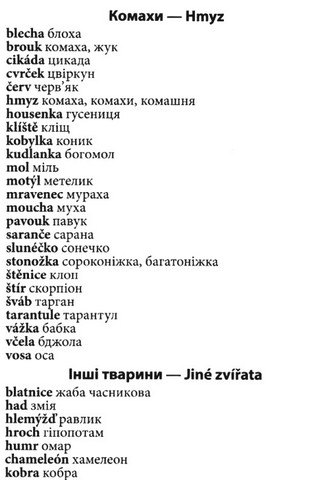 2000 найкорисніших чеських слів і висловів - фото 4