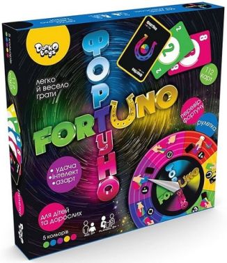 Фортуно / Fortuno. Настільна розважальна гра - Настільні ігри