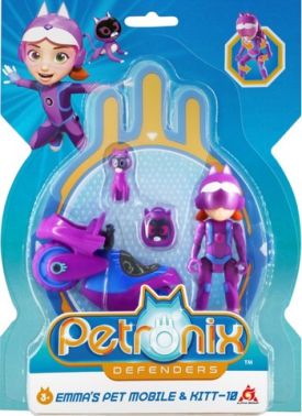 Петмобіль + фігурка Емми 7,5 см. Ігровий набір TM Petronix Defenders