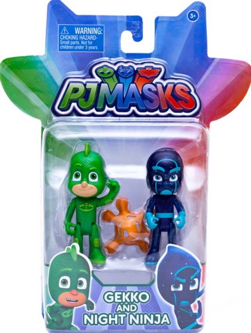 Гекко і Ніндзя. Ігровий набір TM PJ Masks. Play set Duet Figure Gekko set - фото 1