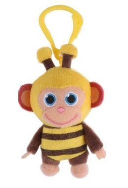М'яка іграшка мавпеня-бджілка з підвісним елементом. TM Wonder Park М'яка іграшка мавпеня-бджілка з підвісним елементом. TM Wonder Park - Іграшкові набори, меблі, пристрої, транспорт