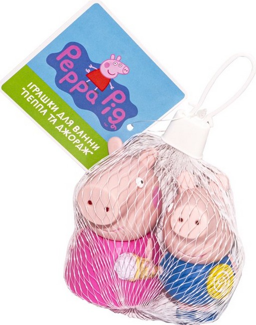Іграшки для ванни Пеппа та Джордж. Ігровий набір TM Peppa Pig - фото 1