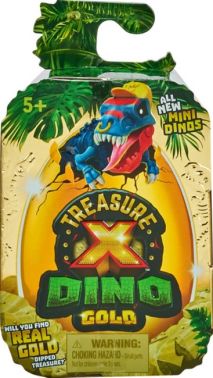 Фігурка-сюрприз у скам'янілості Dino Gold (золото динозаврів). Ігровий набір ТМ Treasure X