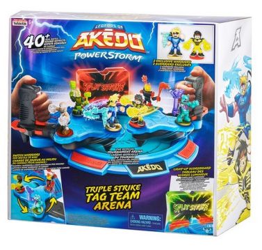Батл арена "Потрійний Удар" (Павер Шторм).  Ігровий набір TM Akedo - Іграшкові набори, меблі, пристрої, транспорт