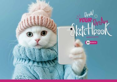 Альбом для малювання, склейка, 30арк., 100г/м2, Star (PB-GB-030-8516) - Страшно і весело - Хелловін