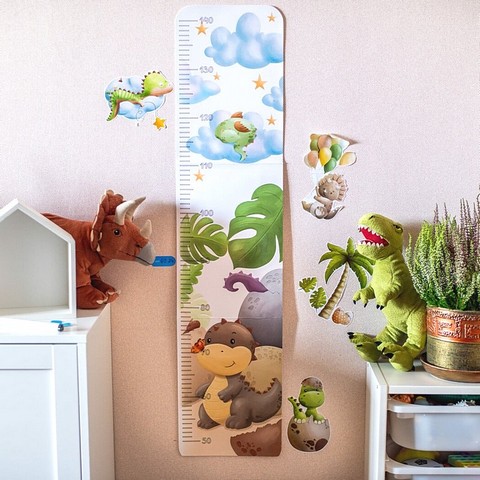 Зростомір та наліпки в дитячу кімнату - фото 2