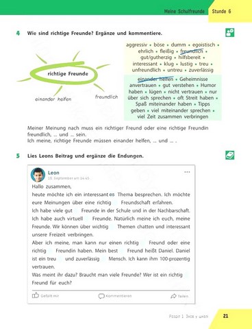 Підручник Німецька мова Halli Hallo! 7 клас 3-й рік навчання НУШ Авт: С. Сотникова Г. Гоголєва Вид-во: Ранок - фото 8