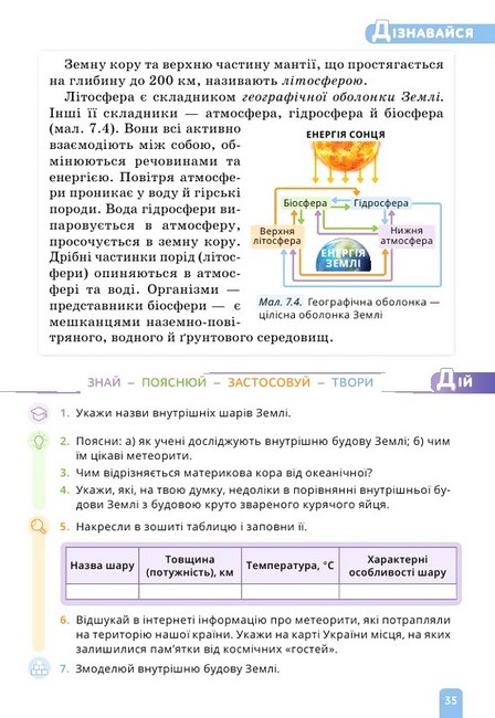 Підручник Природничі науки 6 клас НУШ Авт: Т. Засєкіна Ж. Білик Г. Лашевська В. Грома Вид-во: Освіта - фото 8