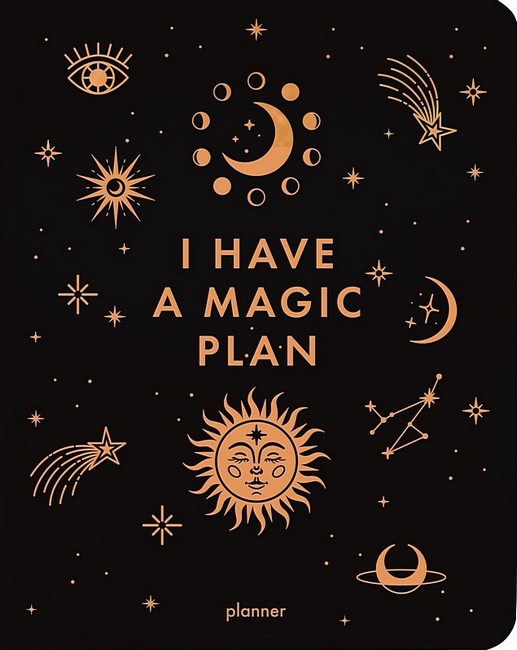 Планер I have a magic plan чорний - фото 1