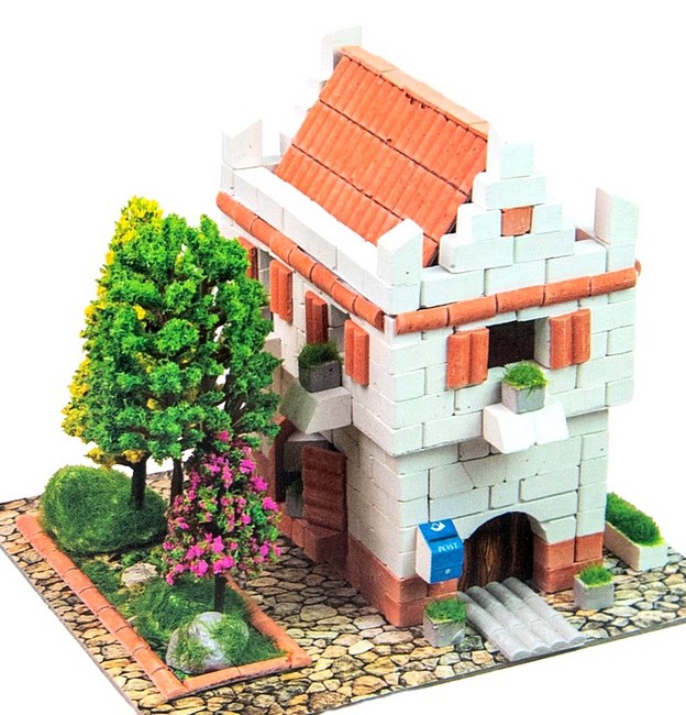 Міні-котедж. Будівельний набір для творчості з міні-цеглинок BLOCKY - фото 2