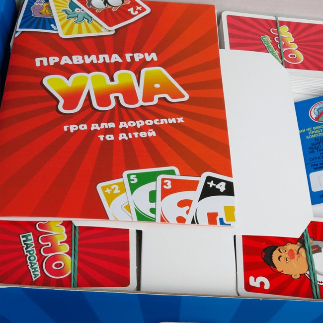 Настільна гра УНА Сімейна 2 в 1  українською мовою (30527) - фото 2