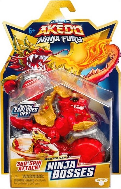 Набір для поєдинку Скотчд Кло (Ніндзя Босес). Ігровий набір Legends of Akedo Ninja Bosses - фото 1