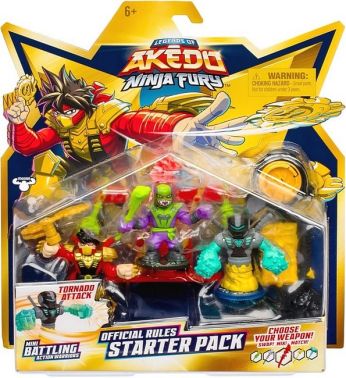 Стартовий набір "Ніндзя Стар" (Ніндзя Босес). Ігровий набір Legends of Akedo Ninja Bosses - Іграшкові набори, меблі, пристрої, транспорт