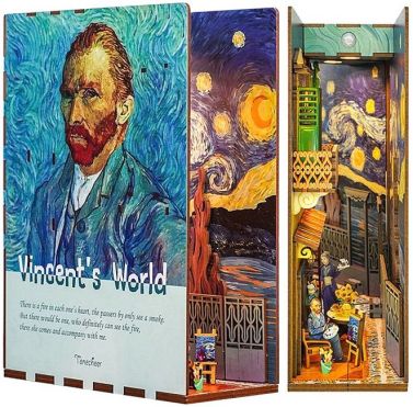 Бук нук Світ Вінсента Ван Гога Румбокс Book Nook Vincent's World - БукНуки