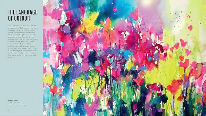 Contemporary Flowers in Mixed Media - фото 2