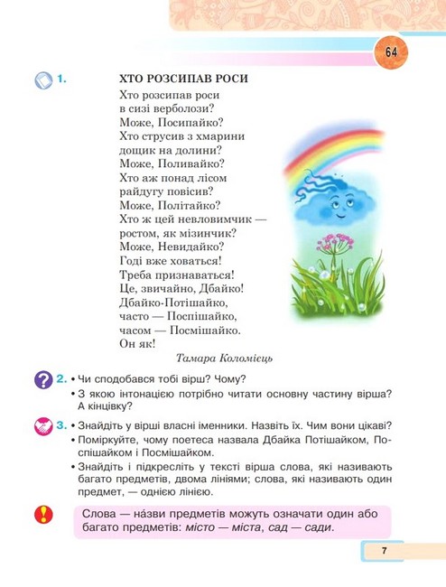 Навчальний посібник Українська мова та читання 2 клас у 6-и частинах Частина 3 НУШ Авт: М. Чумарна Вид-во: Богдан - фото 6