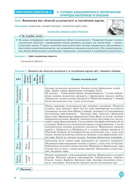 Практикум Географія Материки та океани 7 клас НУШ Авт: Пугач М.І. та ін. Вид-во: Богдан - фото 7