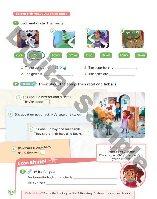 Rise and Shine 3 Activity Book + eBook - фото 5