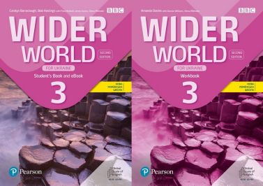 Комплект Wider World 2nd edition Ukraine 3 Student Book + Workbook Комплект Wider World 2nd edition Ukraine 3 Student Book + Workbook - Вивчаємо іноземну мову