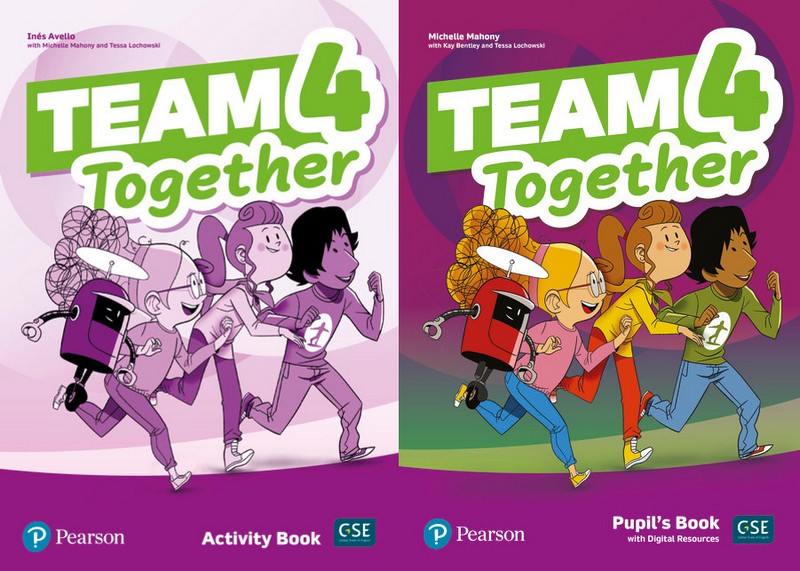 Комплект Team Together 4 Pupils Book + Activity Book - фото 1