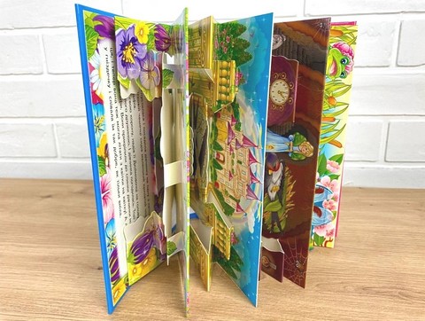 Книжка-панорамка Дюймовочка Авт: Н. Томашевська Вид-во: Пегас - фото 6