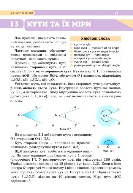 Підручник Геометрія 7 клас НУШ Авт: Бевз Г.П. Бевз В.Г. Васильєва Д.В. Владімірова Н.Г. Вид-во: Освіта - фото 5