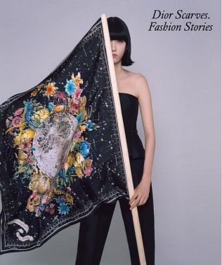 Dior Scarves. Fashion Stories