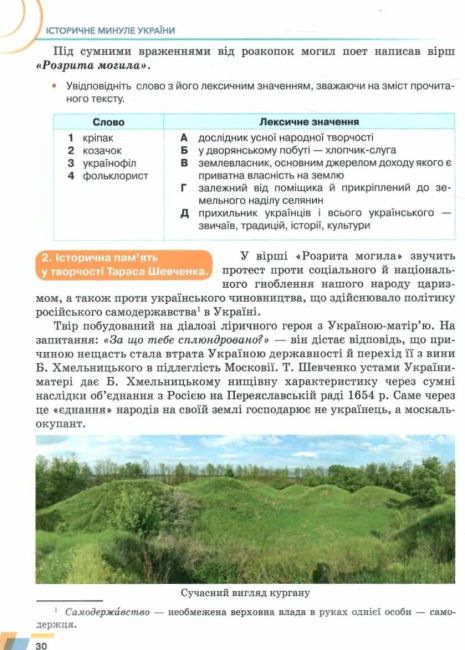 Підручник Українська література 7 клас НУШ Авт: Авраменко О.М. Вид-во: Грамота - фото 6